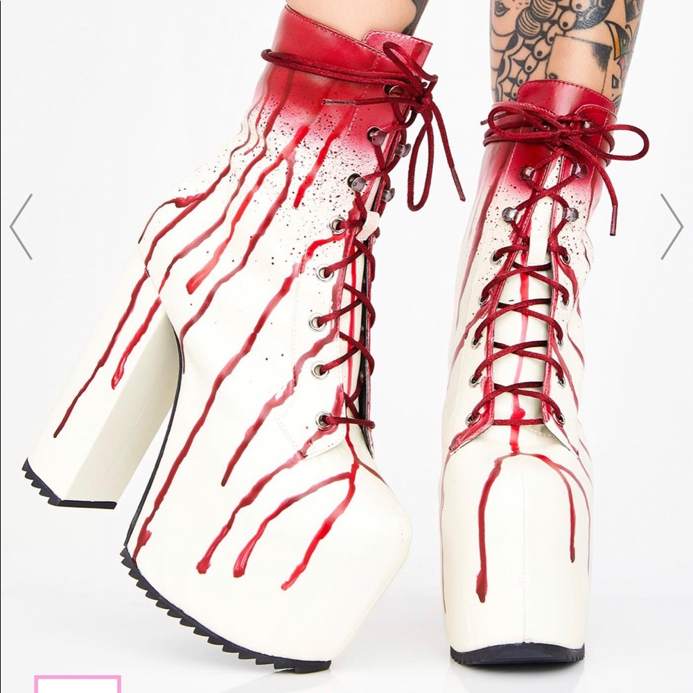 Scream Queen Platform Boots